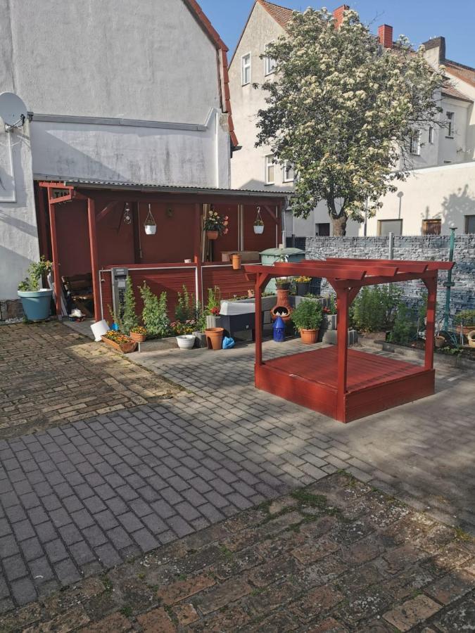 Pension Zur Gartenstadt Wittenberg Exterior foto